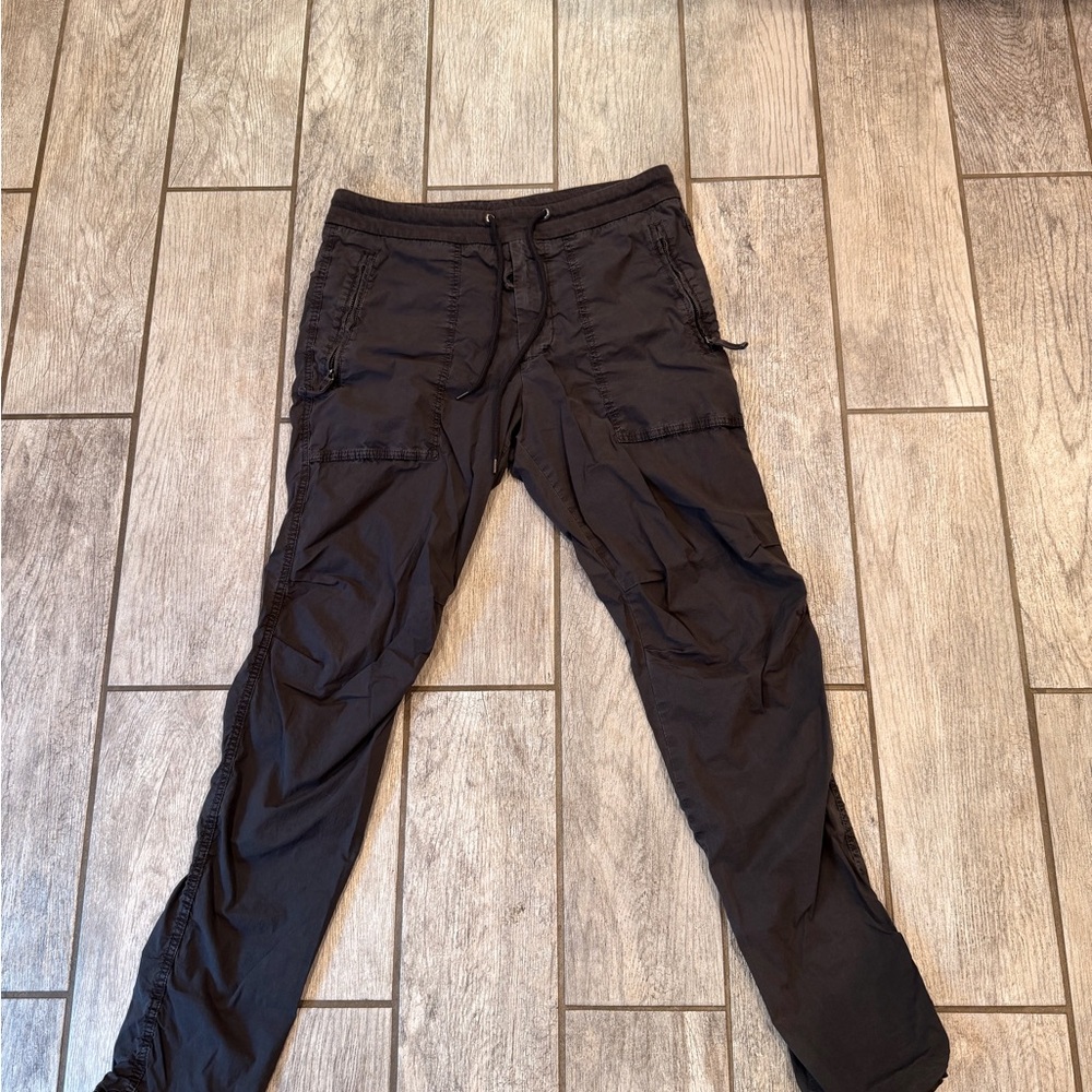 James Perse Charcoal Cargo Pants size 1